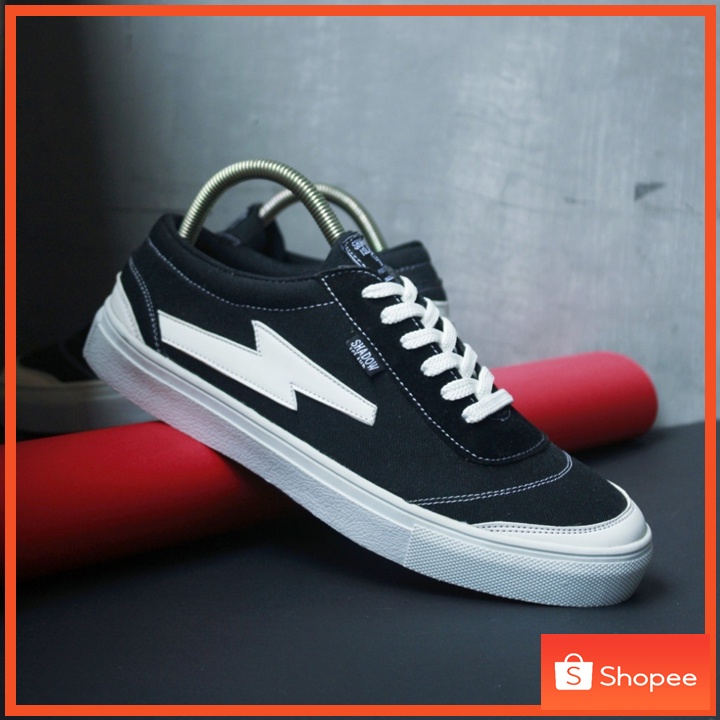 ORIGIN BLACK - Sneakers Kasual Pria Sepatu Skate Kets Unisex - Sniker