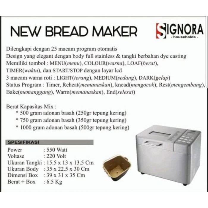 Signora - New Bread Maker