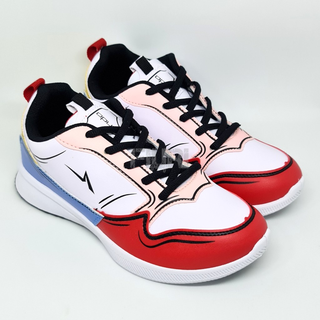 FIURI - ANDO ORIGINAL - POP ART RUBY 37-40 MULTIWARNA - SEPATU SNEAKERS SPORT KANVAS SOL KARET ANAK PEREMPUAN - SEPATU KETS TRENDY WANITA - SEPATU OLAHRAGA LARI FITNES SENAM KERJA KULIAH SEKOLAH SD SMP SMA BERTALI CEWEK MURAH PROMO DISKON BONUS KAOS KAKI