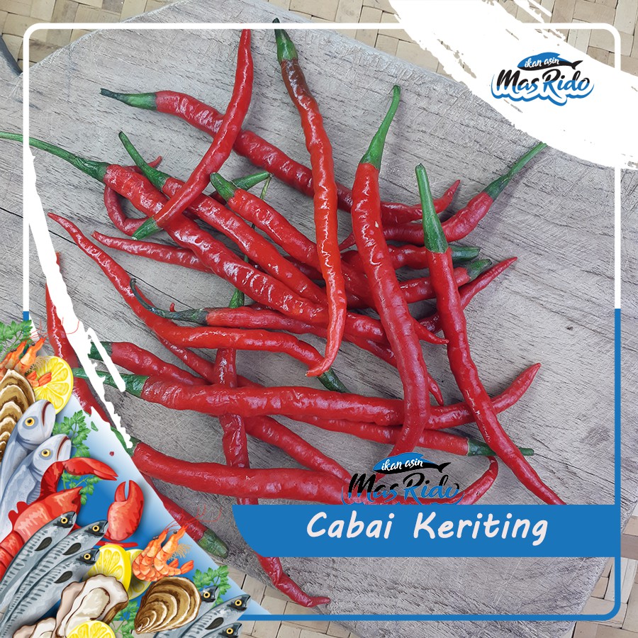 

CABE KERITING MERAH 100 G / CABE MERAH KERITING / CABE KERITING / CABE MERAH