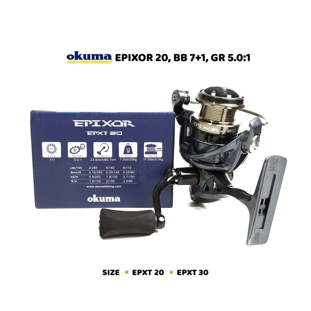 REEL OKUMA EPIXOR EPXT 20 7+1 BB