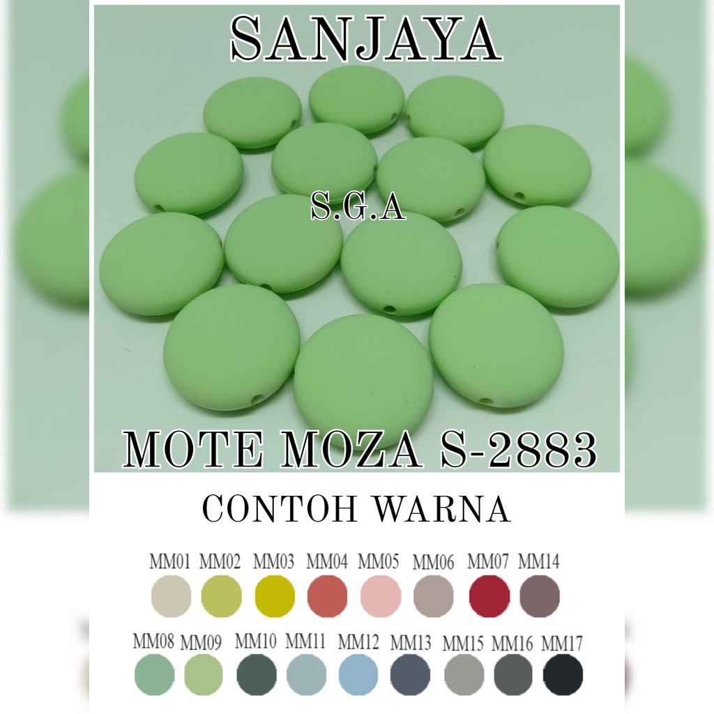 MOTE MOZA / MANIK BULAT PIPIH / MANIK MOZA DOF / MANIK MOZA BULAT PIPIH / MOTE MOZA S-2883