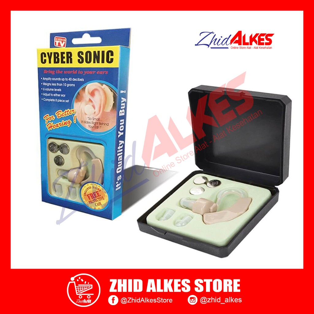 Hearing Aid Cyber Sonic - Alat Bantu dengar Cyber sonic Murah