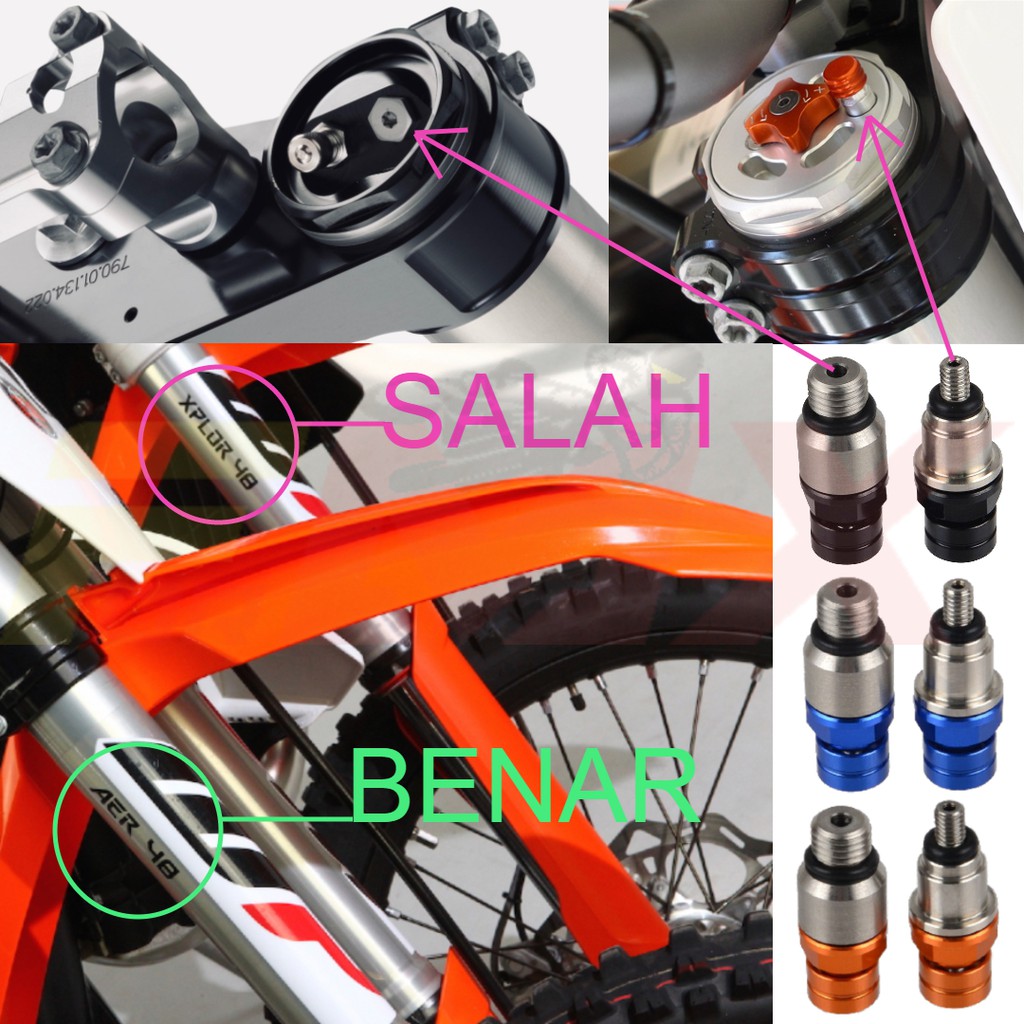 Air Bleeder Shock KTM Pentil Shock KTM Pentil Shock Wp Pentil Shock WP