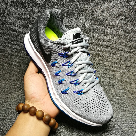 nike 1 pegasus 33 running shoes gray