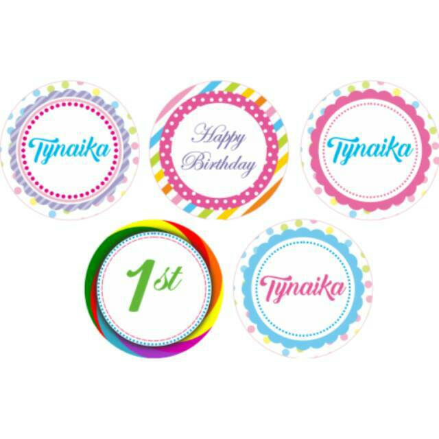 

Label stiker puding