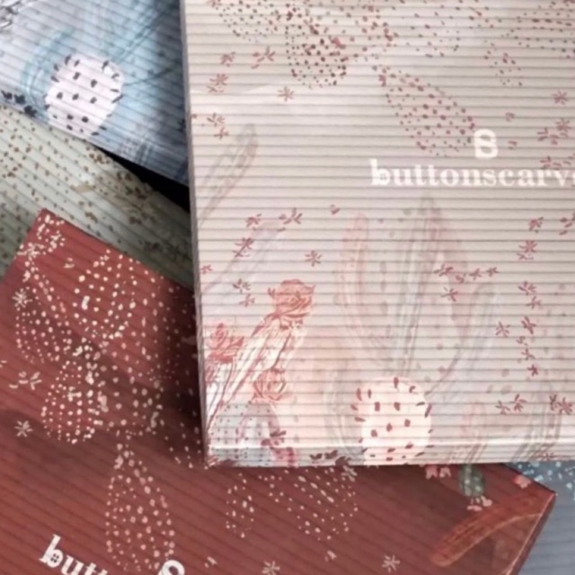 Buttonscarves Pleated Opuntia Series