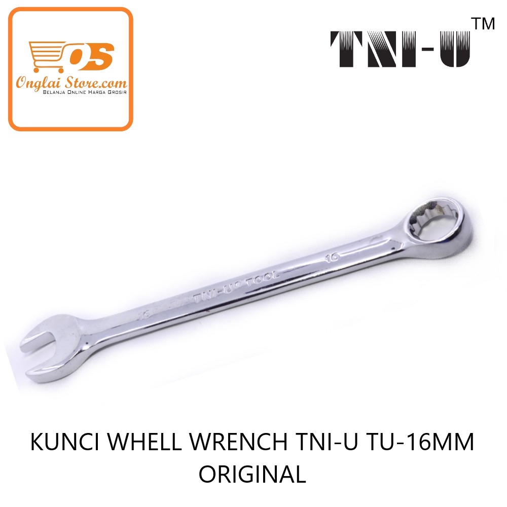 KUNCI WHELL WRENCH TNI-U TU-16MM ORIGINAL 两用扳手  (HARGA SPESIAL)