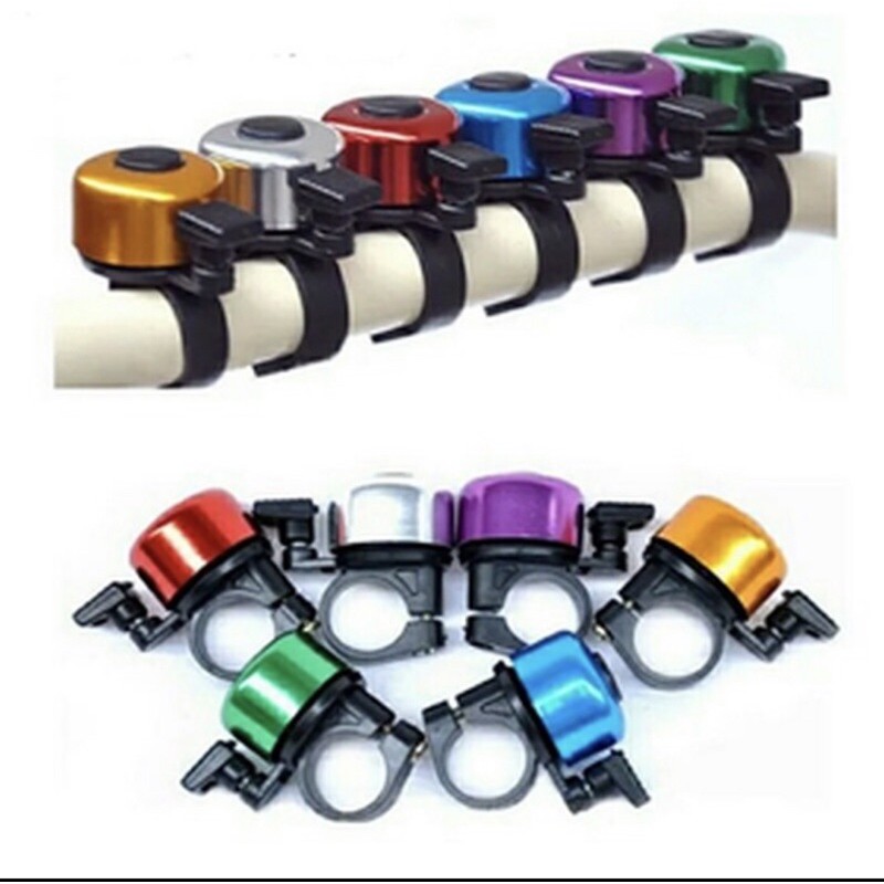 1 set lengkap Lampu sepeda depan belakang, bel klakson sepeda, bracket tempat botol minuman sepeda-8