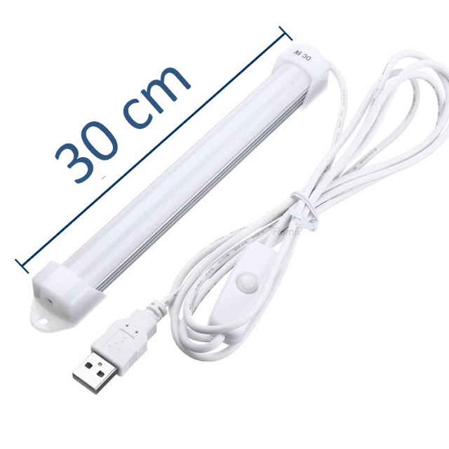 Lampu LED 5Watt 30cm Neon USB Powered Tempel Magnet MagicLamo