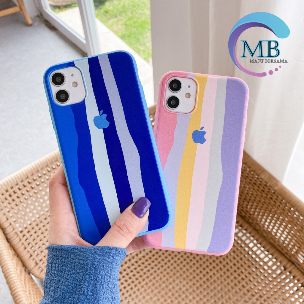 SS046 CASE RAINBOW IPHONE 6 7 7+ X XS MB2143