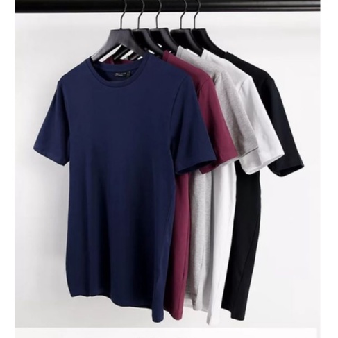 Kaos Polos HARGA MURAH PE SOFT O neck Lengan Pendek Baju Oblong Pria Wanita