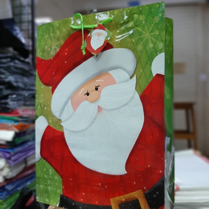 

✨ BISA COD ✨ Paper Bag Natal Uk XL