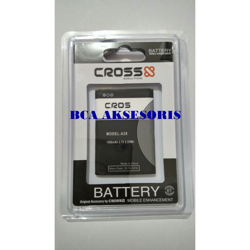 BATERAI BATRE BATTERY CROSS A28 /A 28 ORIGINAL