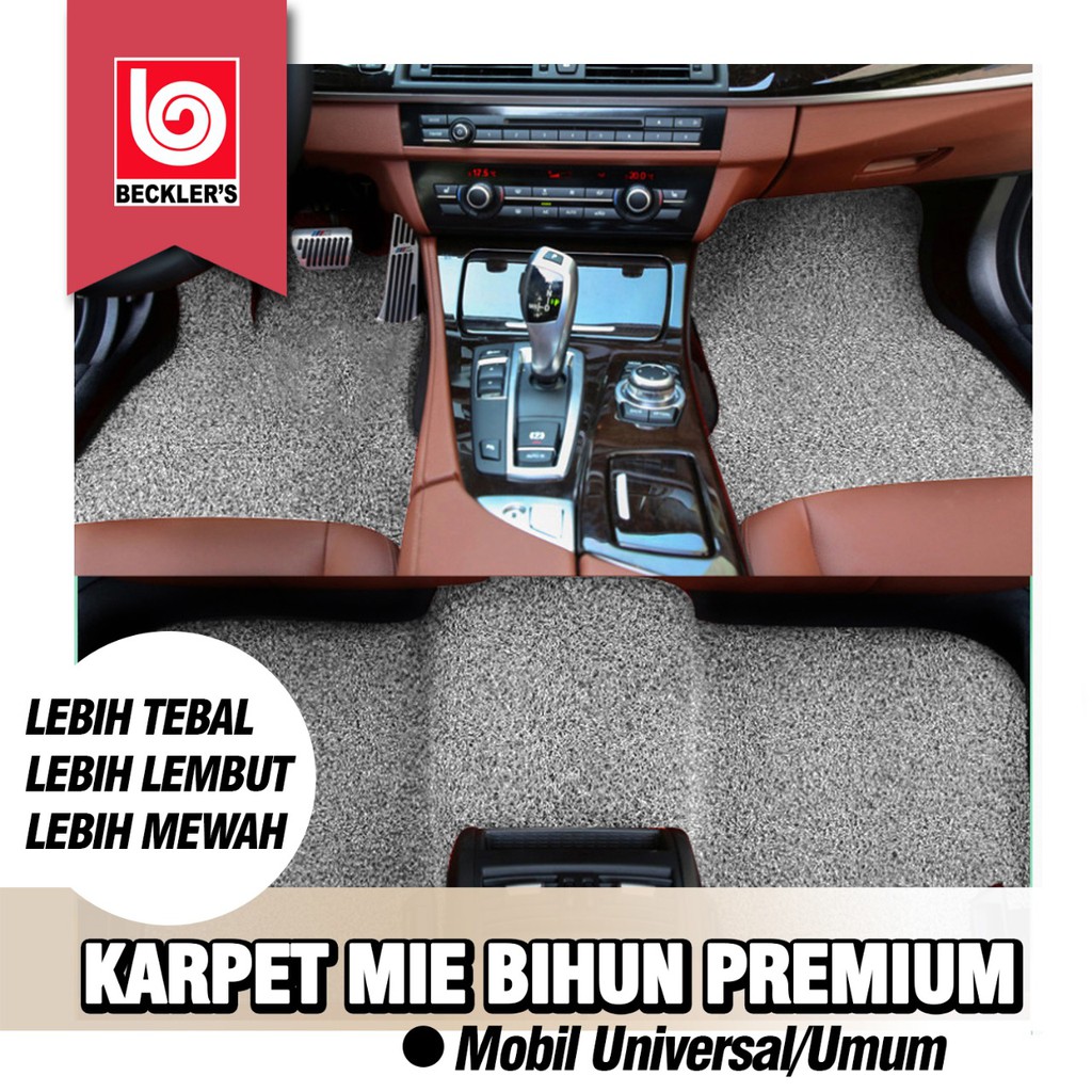 Karpet Mobil Mie Bihun Universal / Umum ( Semua mobil bisa) Non bagasi - 4 Warna