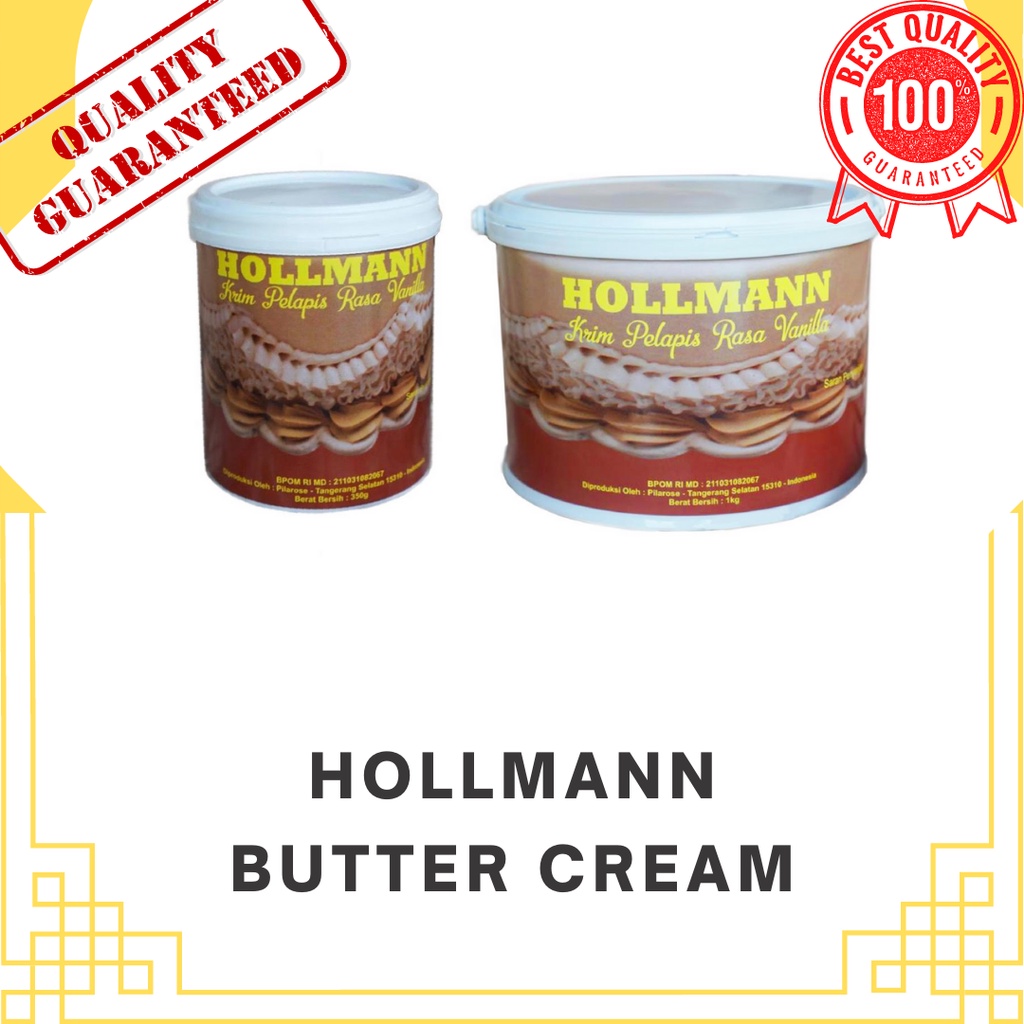 

Hollmann Buttercream 350 Gram