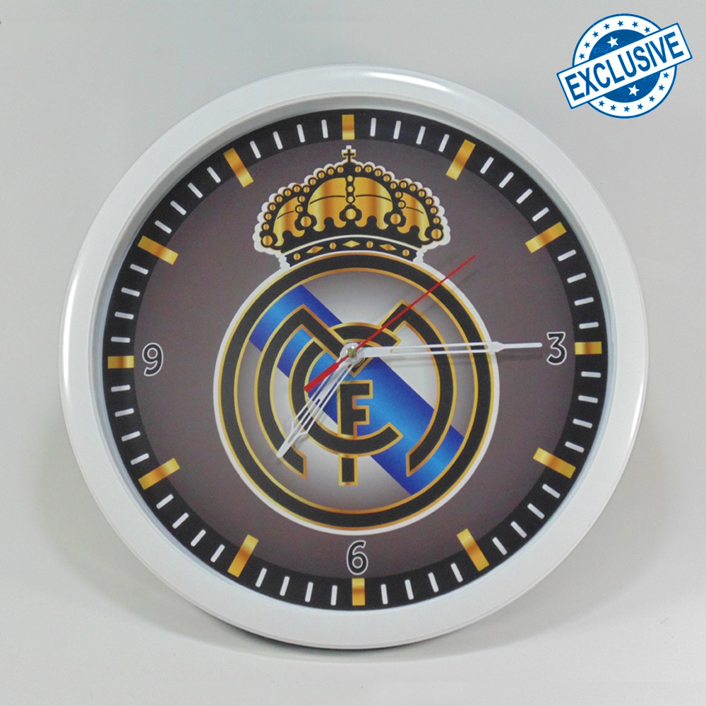 (ISTIMEWA BOSSQUE) JAM DINDING CUSTOM REAL MADRID 1