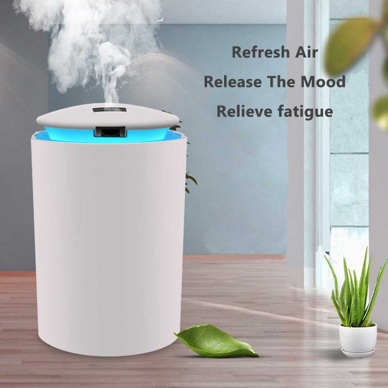 HUMI Air Humidifier Aromatherapy Diffuser LED 260ml Taffware - CXJ601
