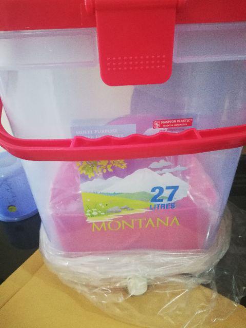 Maspion Arizona Drink Jar Montana Wadah Dispenser Tempat Air Minum 27 Liter Tebal