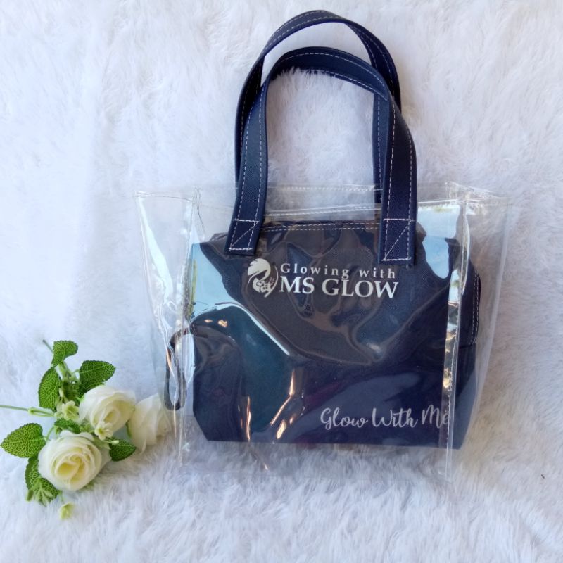 Tas Ms Glow 2in1 Totebag &amp;Pouch 21x9x18cm