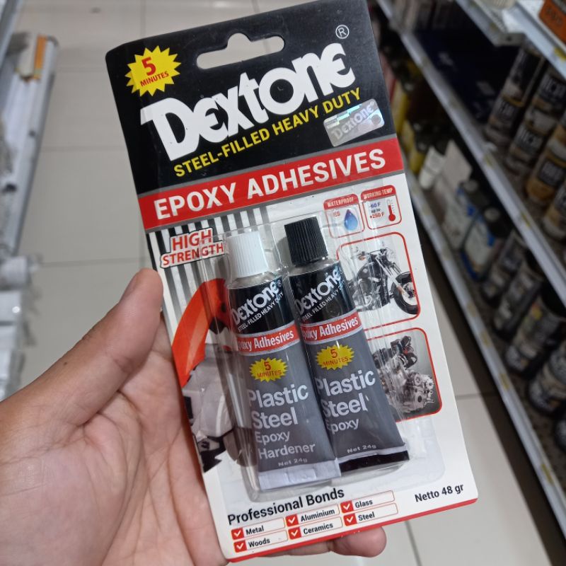 

Dextone lem epoxy adhesives 5 menit