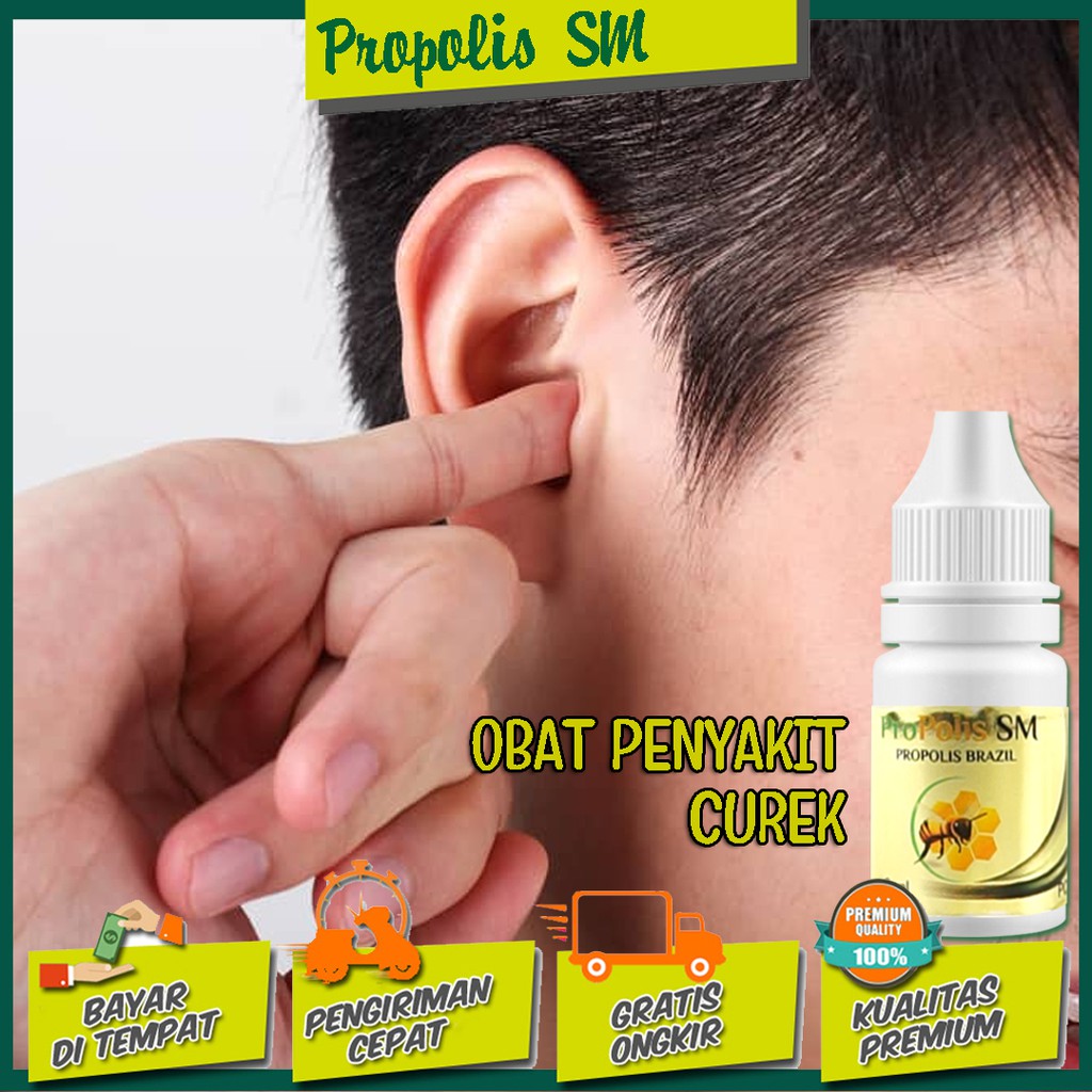 Obat Penyakit Curek / Telinga Berair / Telinga Gatal / Telinga Bernanah / Telinga Keluar Cairan