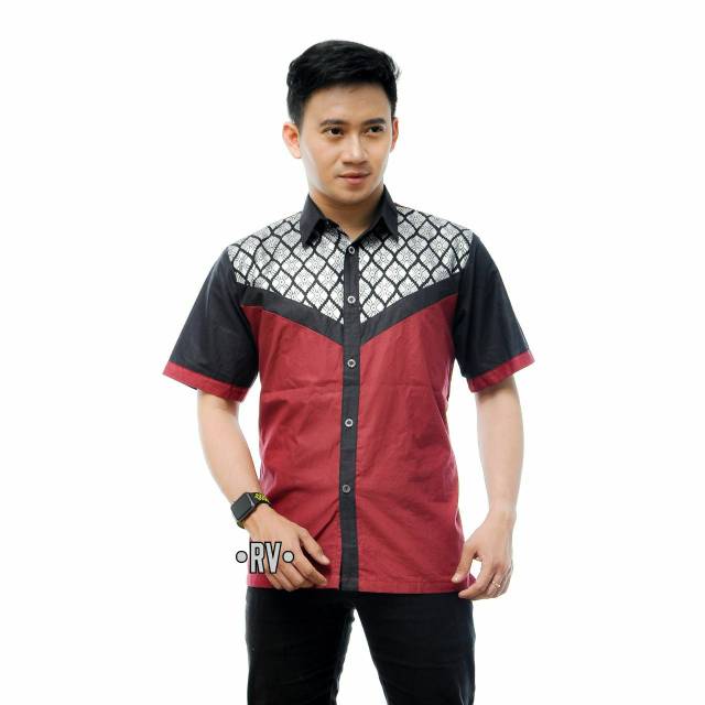  Baju  koko  batik  koko  pria koko  dewasa koko  remaja kemeja 