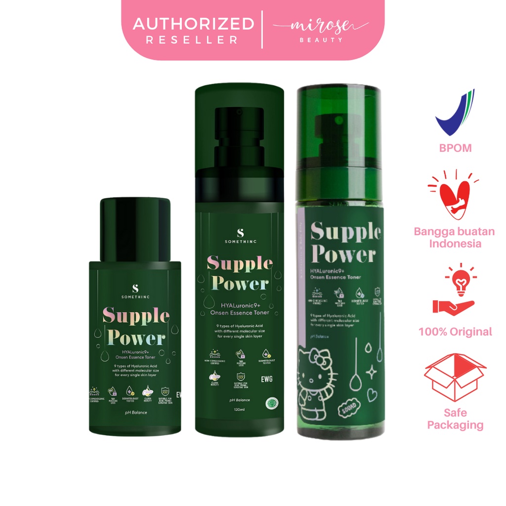 SOMETHINC SUPPLE POWER Hyaluronic9+ Onsen Essence Toner
