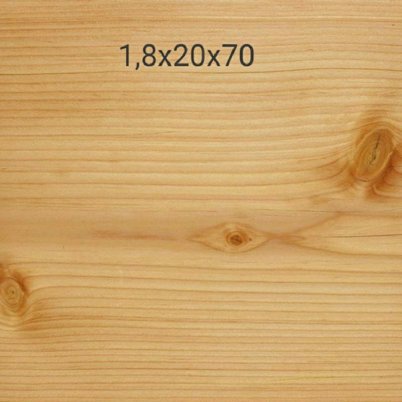 papan kayu jati belanda/pinus 1.8x20x70 sudah amplas halus