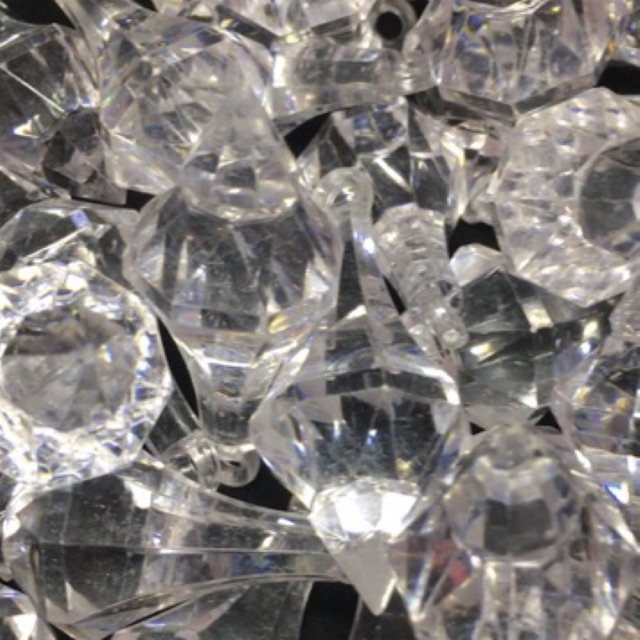 Kristal Akrilik Kaca Gantung tombak Mote Manik Dekorasi pesta pelaminan DIY gerbang lorong acrylic