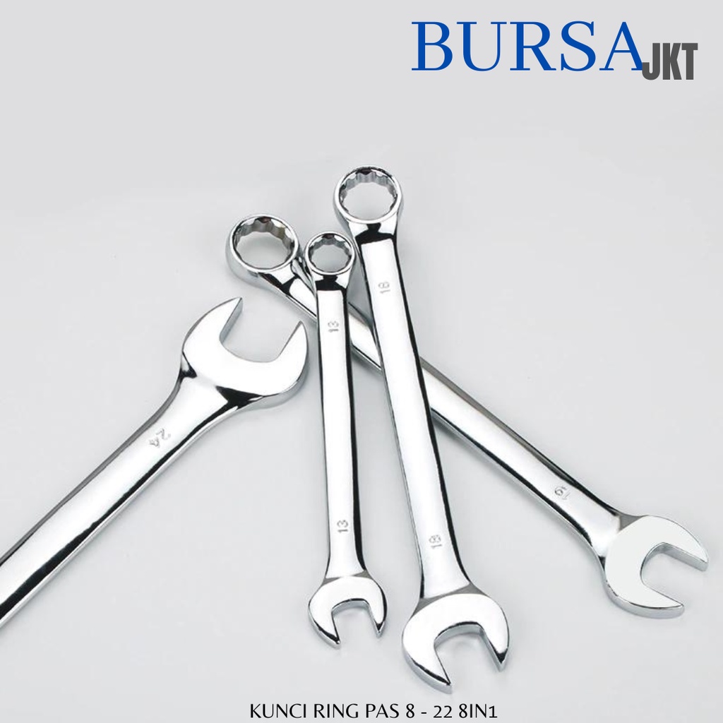 KUNCI SET RING PASS KOMBINAS RATCHET SET