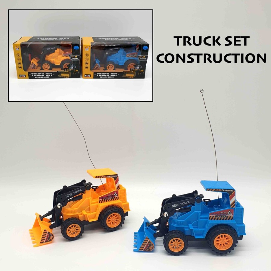 MWN Mainan RC Remote Mobil Truck Set Backhoe No.981