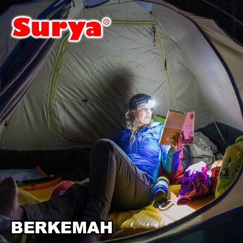Surya Senter Kepala Selam LED Super Terang Lithium SYH L305S + Bulb SYH L30W-1 Cahaya Putih Super
