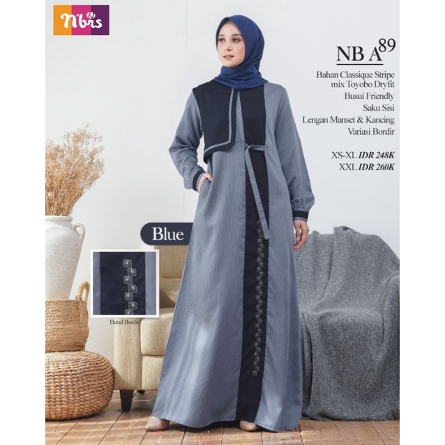 Promo Gamis Dewasa Nibras NB A89