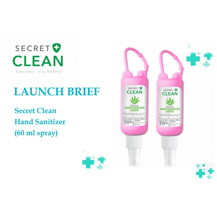 SECRET CLEAN HAND SANITIZER