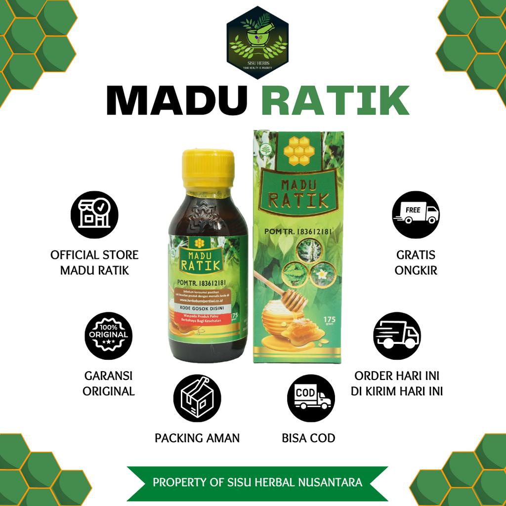 MADU RATIK ASLI ATASI KEBAS KESEMUTAN KRAM ASAM URAT NYERI SENDI SAKIT OTOT PINGGANG REMATIK ENCOK SAKIT LUTUT HANYA MENJUAL PRODUK ORINAL