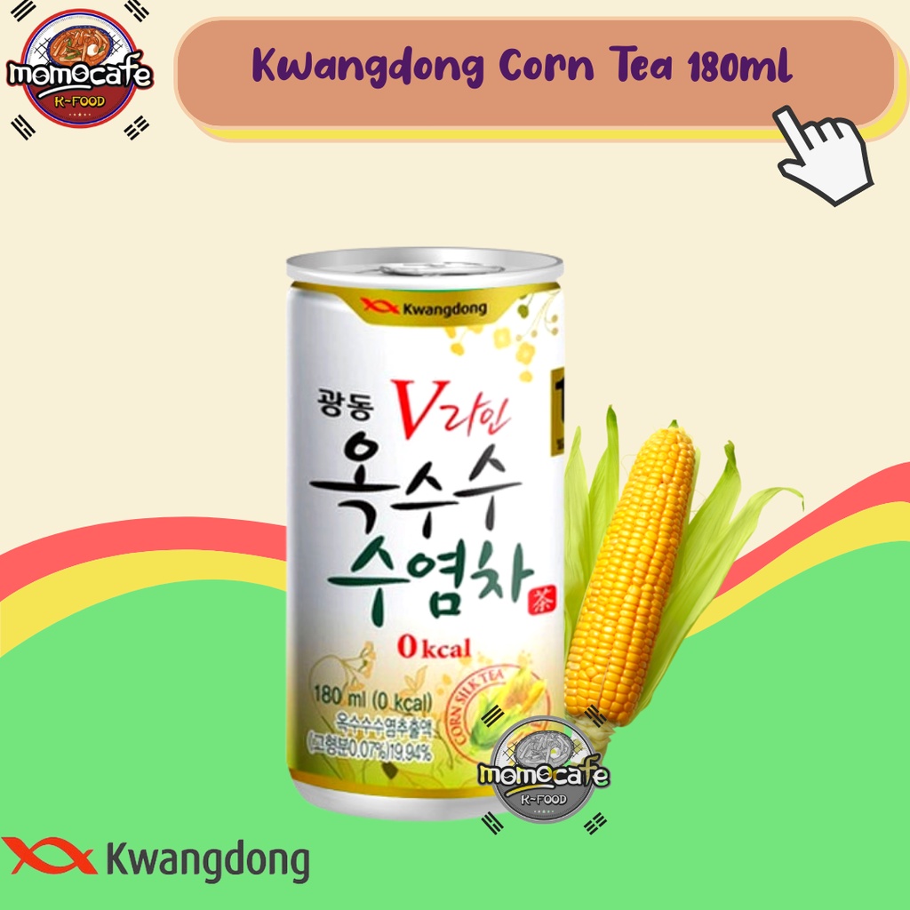 

Kwangdong Corn Tea 180ml - Teh Jagung Made in Korea