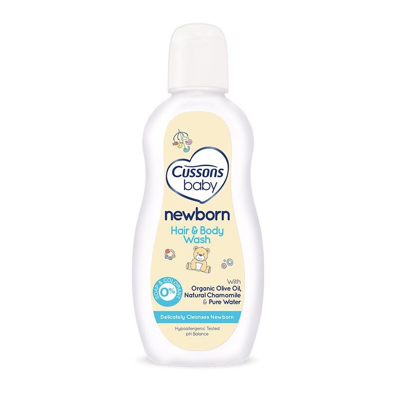 Cussons Baby Newborn Hair &amp; Body Wash - 200 ml