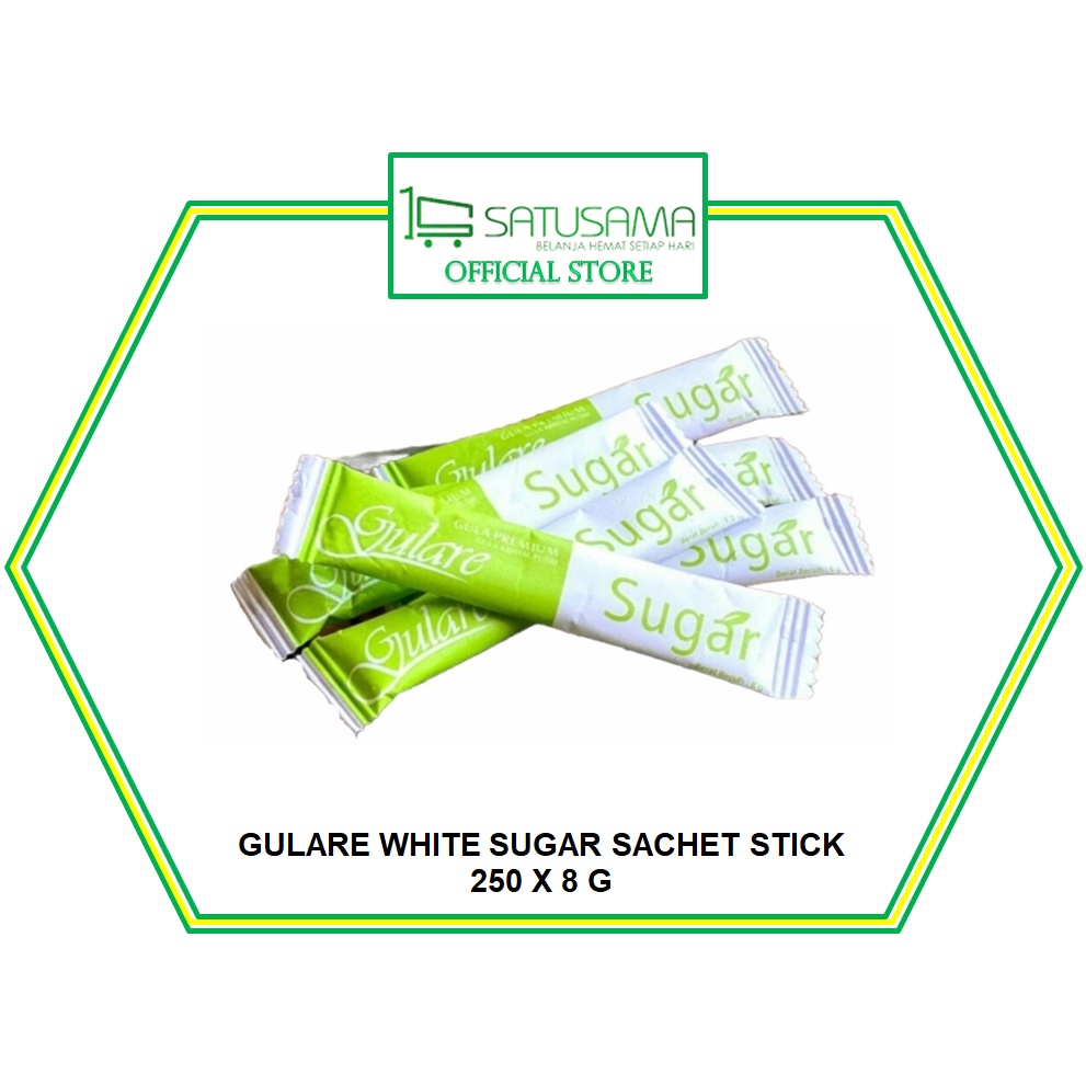 

GULARE WHITE SUGAR SACHET STICK 250*8 G