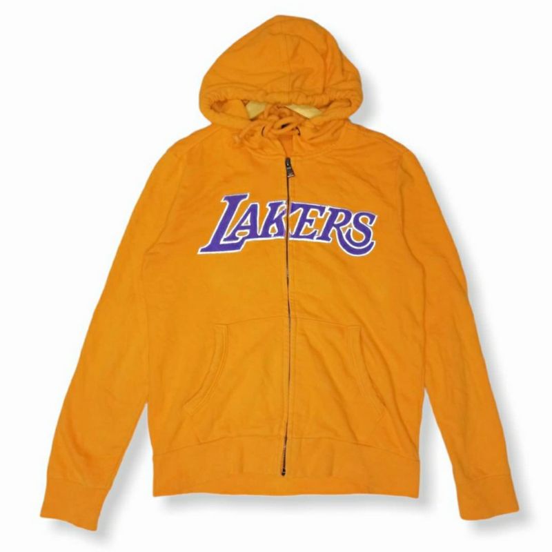 hoodie lakers NBA Second branded original thrift basket