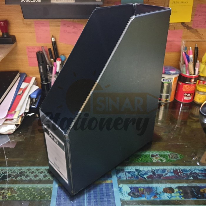 

File-Box- Boxfile Bantex Jumbo Black 4011 10 -Box-File.