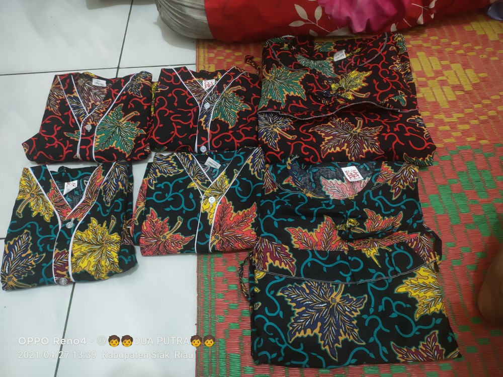 Grosir Batik Bagan Siapi Api Trompet Xl