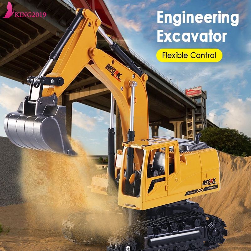 wireless remote control excavator