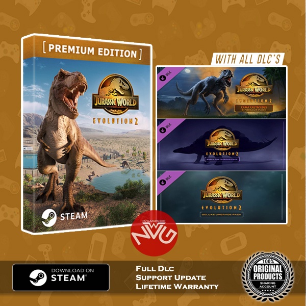 PC Jurassic World Evolution 2 Premium Edition