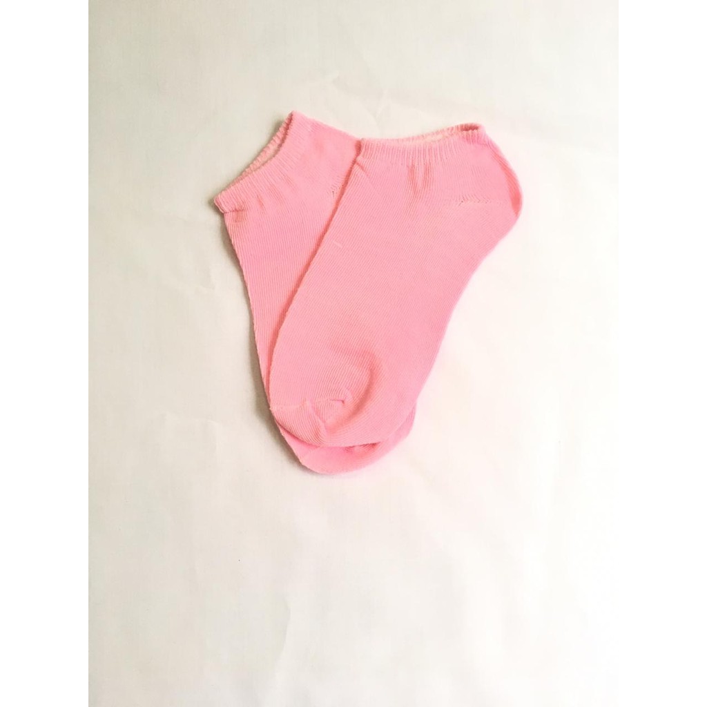 HaiWai COD (4) Kaos Kaki Polos Wanita Ankle Kaos kaki Cute Kaos Kaki Motif Kaos Kaki Semata Kaki Socks U16-4