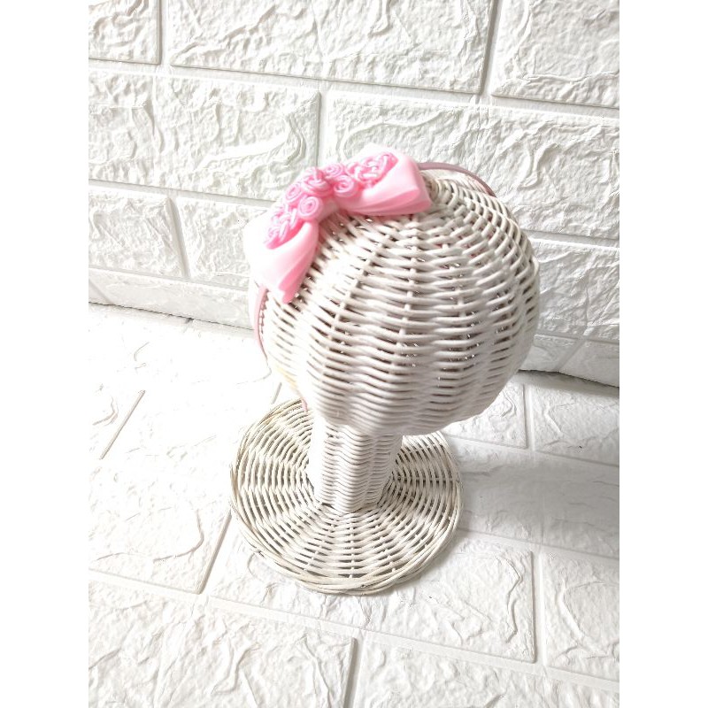 bando pink kancing Imlek