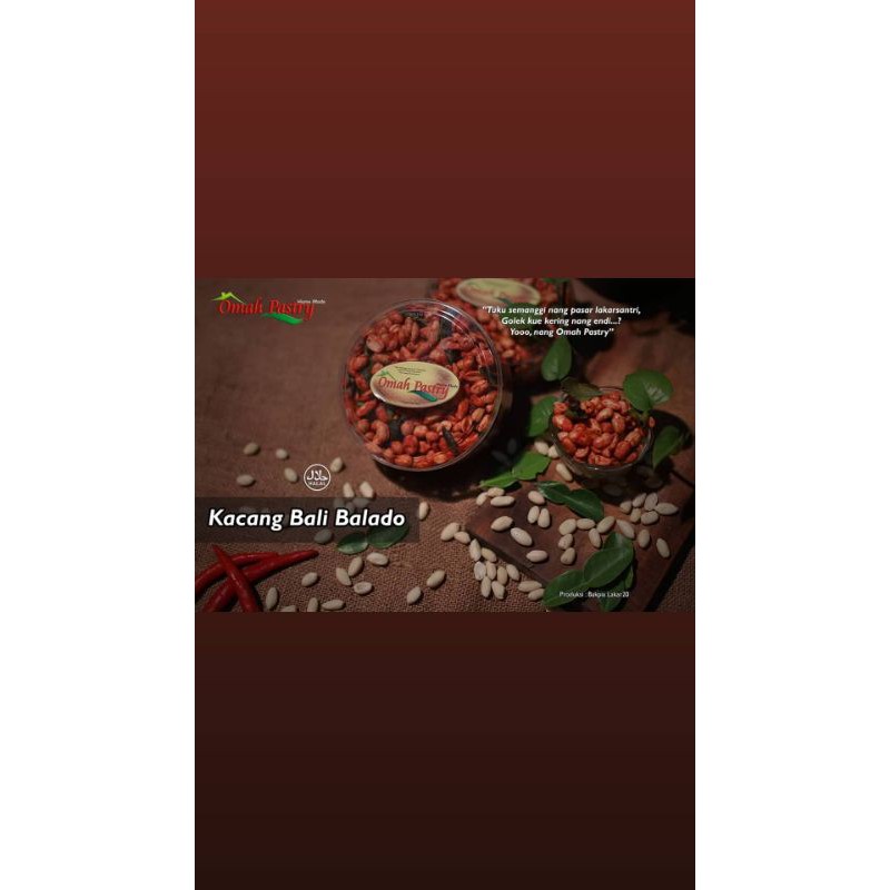 

KUE KACANG BALI BALADO