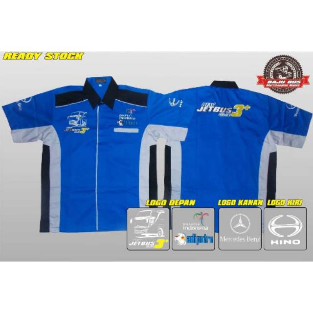 Kemeja New Jetbus 3+ Shd