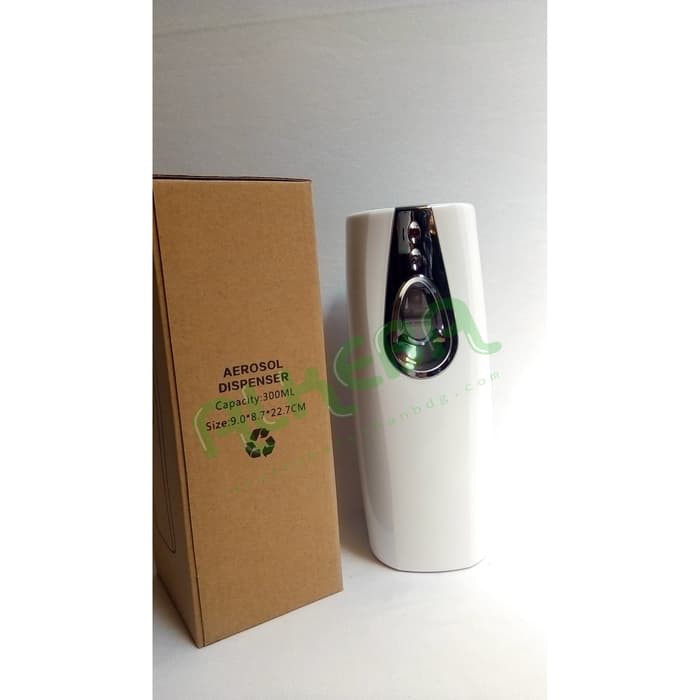 LED Aerosol Dispenser Type F118 - Dispenser Air Freshener Aerosol Sensor Cahaya