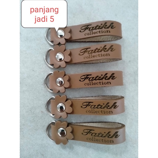 label bahan kulit sintetis
